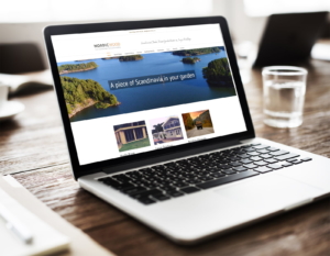 Packages Nordic Wood website design by JJ Solutions